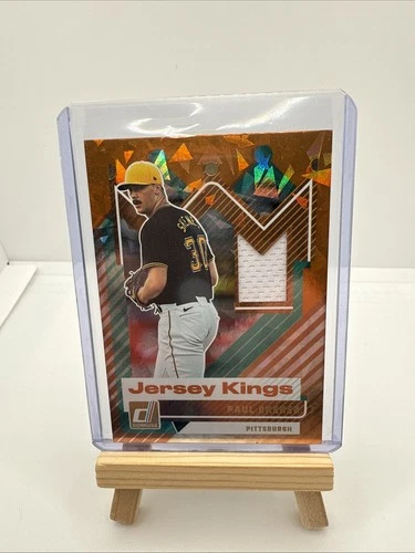 2025 Panini Donruss Paul Skenes No. JK-PS Jersey Kings Orange Ice