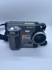 Vintage Sony MVC-FD85 Digital Mavica Camera TESTED No Battery