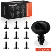 Frankberg 10X METALL-CLIP Schwarz Passend FüR Audi 100 80 A3 A4 A6 A8 Seat Exeo