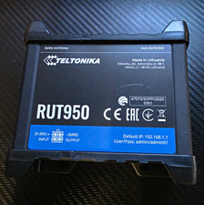 Teltonika RUT950 / MPN RUT950 4G Router Dual SIM Wireless Black
