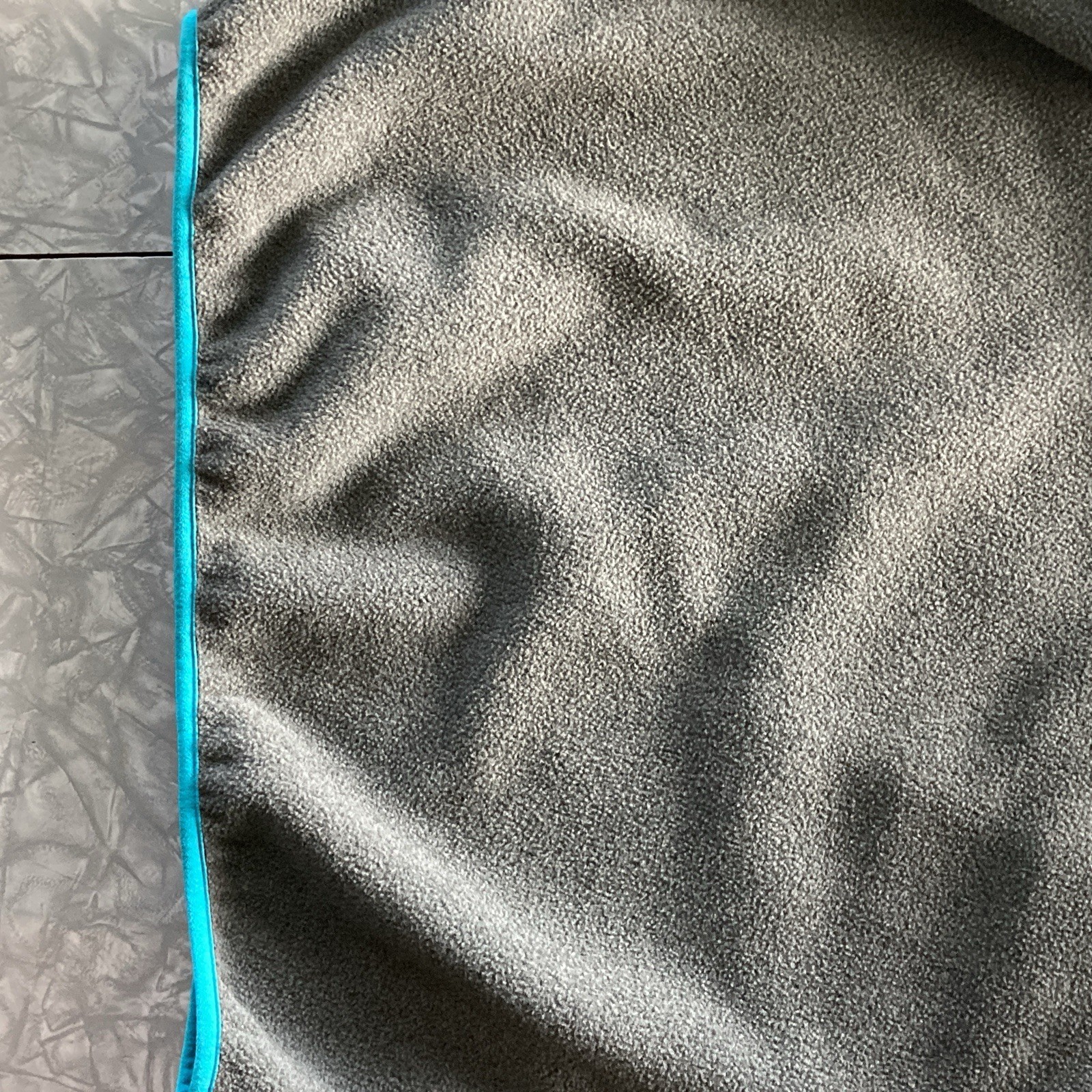 Womens Patagonia Synchilla T snap Fleece Grey Turquoise Green Pullover Medium thumbnail 6