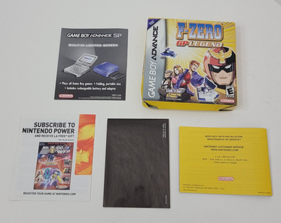 F-ZERO GP Legend Nintendo GBA Game Boy Advance 2004 Original Box , NO GAME