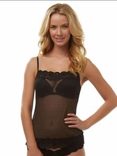 Felina 80940 Black "Posh Lacy Camisole" Lingerie/Sleepware Size S New