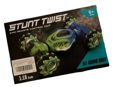Stunt Twist Gesture Sensing RC Stunt Car, 4WD Remote Control All-Round Drift
