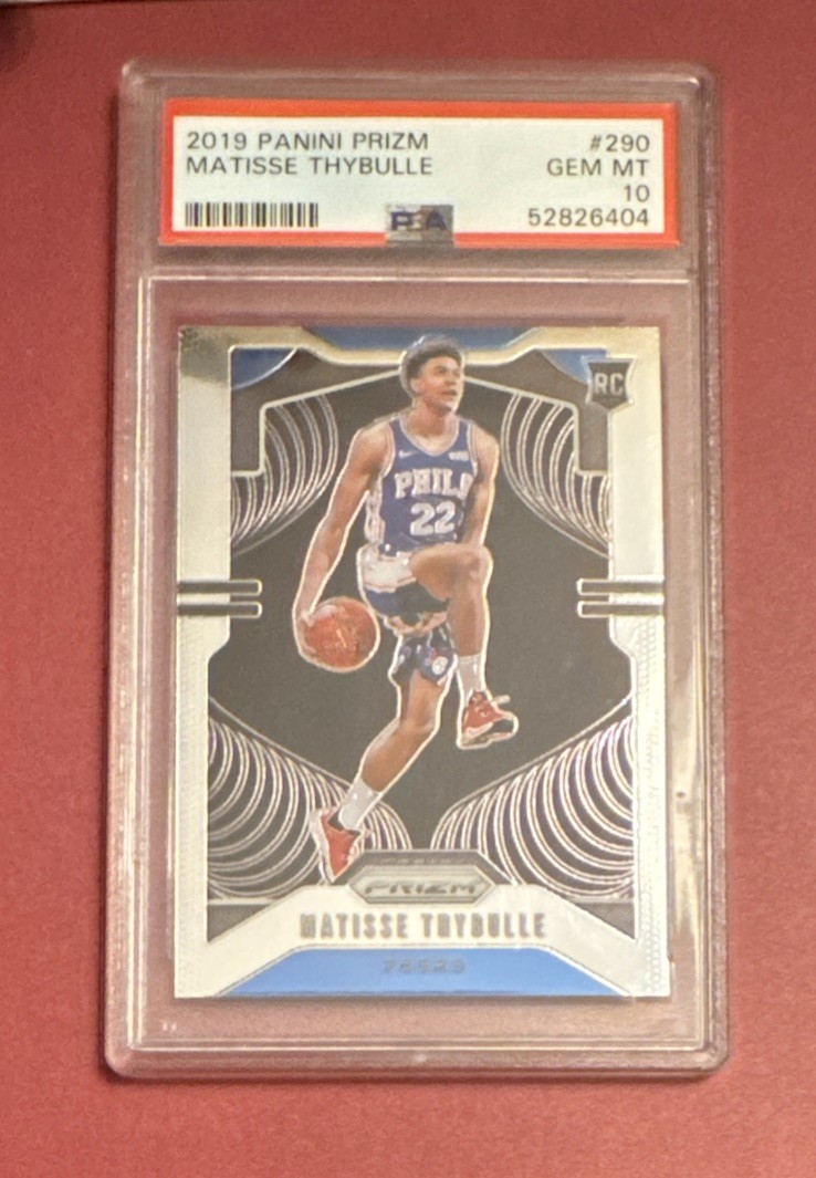 2019-20 Panini Prizm - Rookie Matisse Thybulle #290 Silver Prizm (RC) PSA 10