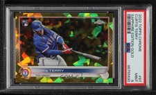 2022 Topps Chrome Sapphire Gold 27/50 Curtis Terry #97 PSA 9 MINT 0e2x