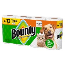 Bounty Full Sheet Paper Towels Count 4
