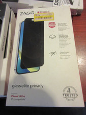 ZAGG InvisibleShield Apple iPhone 14 Pro Glass Elite Privacy Screen Protector