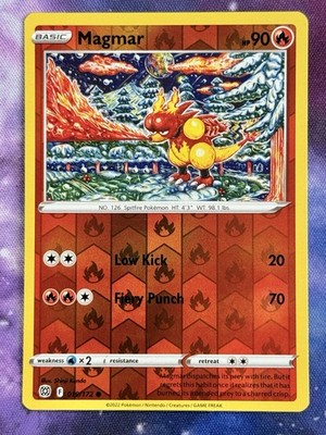 Magmar 019/172 Pokemon Reverse Holo Englisch Shinji Kanda