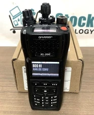 Harris XL-200 P25 VHF UHF 7-800MHz Portable 2-Way Radio  Model #: XL-PFM1M-C1D1