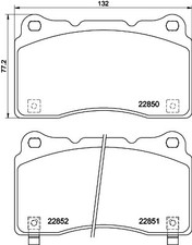 HELLA Bremsbeläge Bremsbelegsatz vorne für Honda Civic X Schrägheck