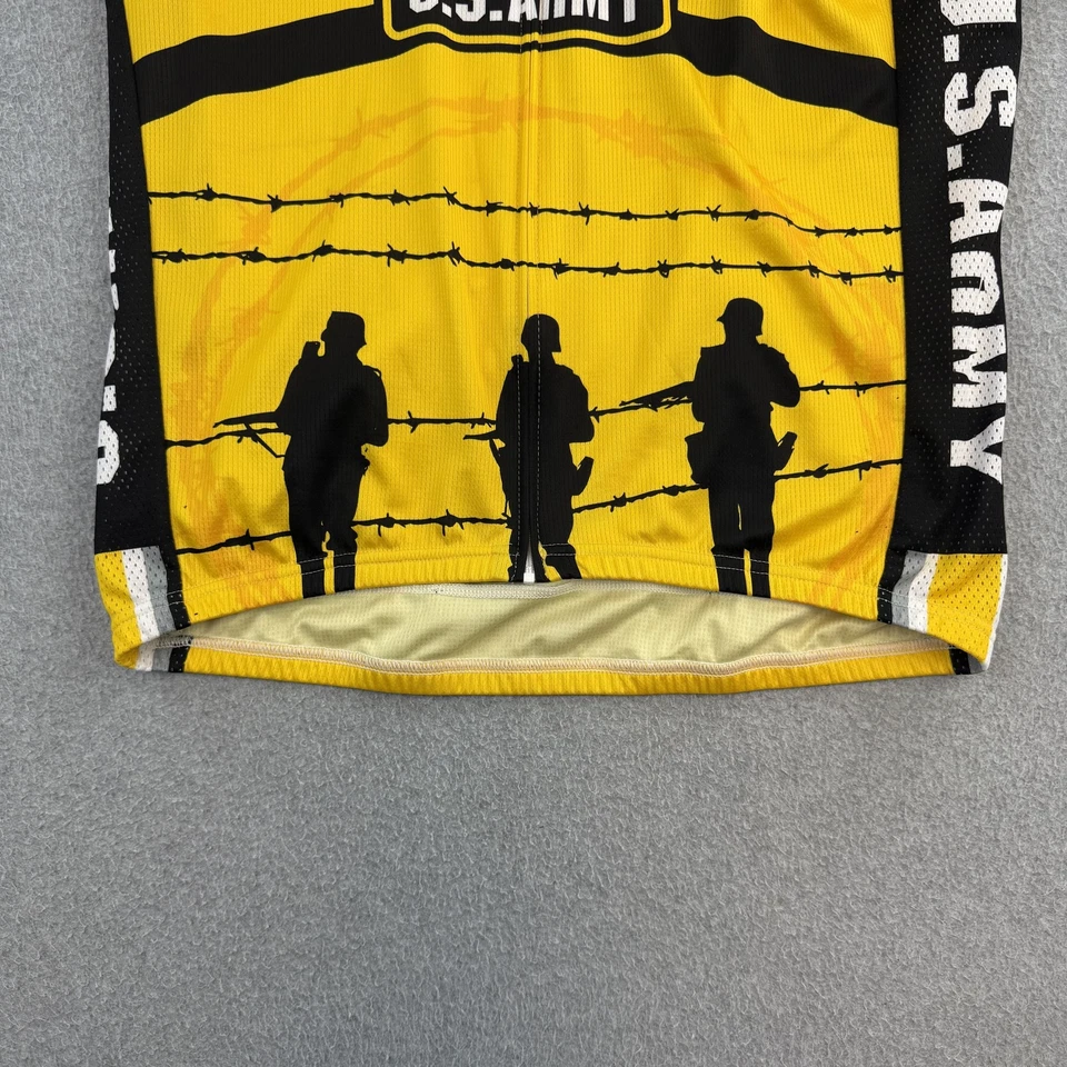 83 Ropa Deportiva Ciclismo Jersey Camisa Para Hombres Mediana Ejército de EE. UU. Patriótico Militar Foto 4 de 4