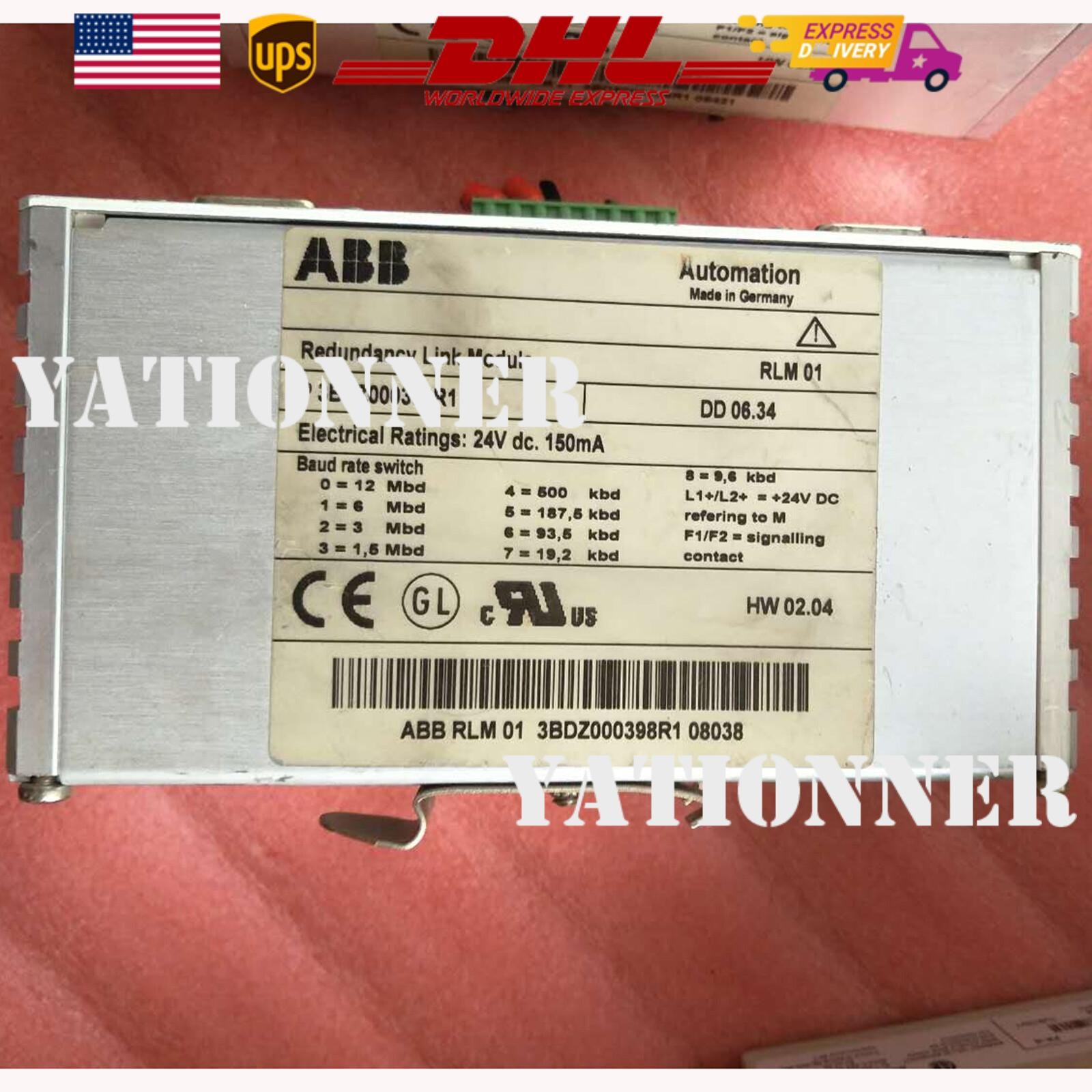 1pc new RLM01 3BDZ000398R1 ABB Redundant connection module #YP1