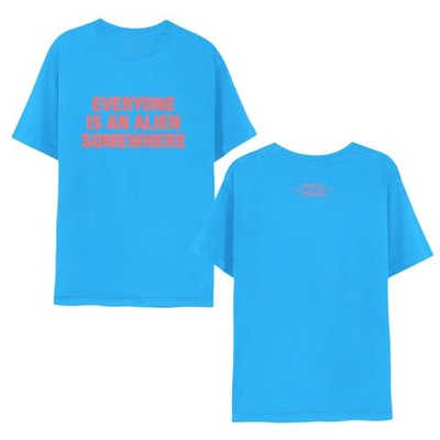 Coldplay Everyone Is An Alien Somewhere Music of the Spheres Tour 2025 T-shirt