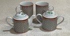 Taste Setter NOEL Holly Red Green VTG Christmas Tea Set Mugs Teapot Vintage — photo 7