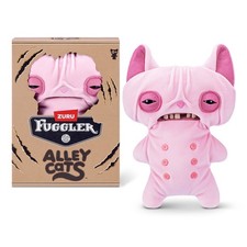 Fuggler Alley Cats 9" WRINKLE McSTINKLES Little Hairless Cat Pink Sphinx Sphynx