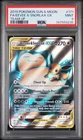 2019 POKEMON SUN & MOON TEAM UP #171 FA/EEVEE & SNORLAX GX TEAM UP PSA 9