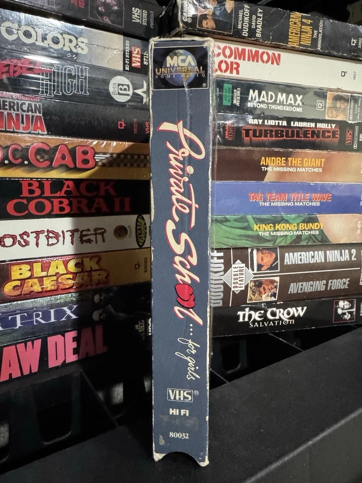 PRIVATE SCHOOL FOR GIRLS VHS PHOEBE CATES MATTHEW MODINE SYLVIA KRISTEL HTF - Image 3 of 4