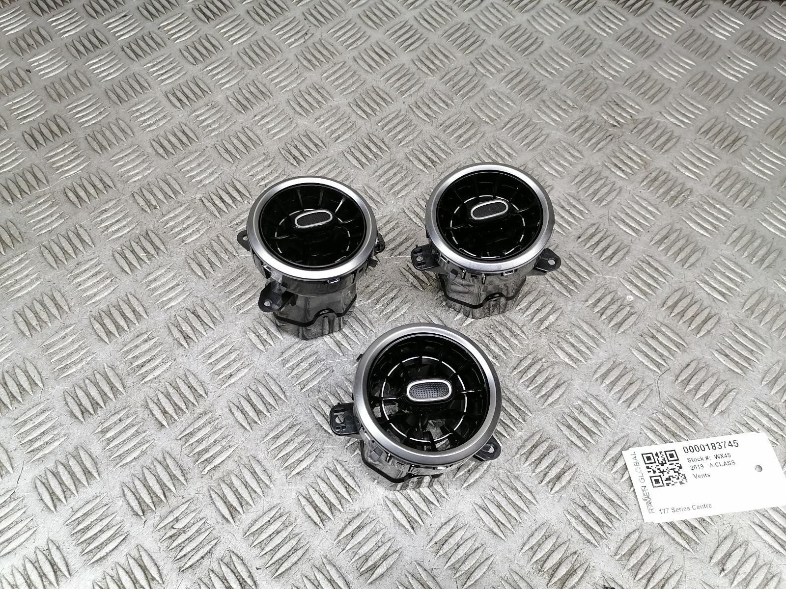 MERCEDES A CLASS AIR VENT SET DASHBOARD CENTRE A1778306300 W177 2018 - 2023