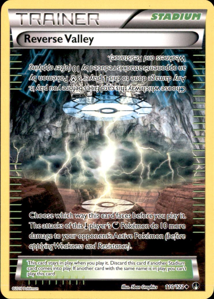 Reverse Valley 110/122 Uncommon BREAKpoint Pokemon NM/LP