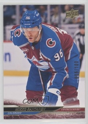 2024-25 Upper Deck Extended Series Exclusives 6/100 Mikko Rantanen #531 av1