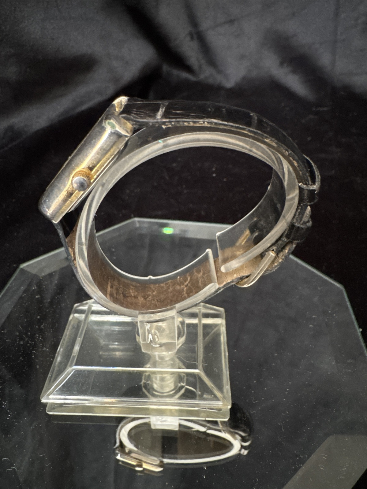 Pedre Watch Rectangular Face Roman Numerals Genui… - image 4