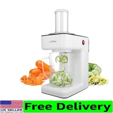 3-in-1 Electric Spiralizer - Perfect for Salads, Garnishes & Healthy Cooking