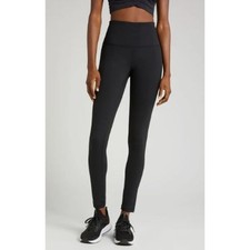 Zella Women's Live in High Waist Leggings Comfortable Solid Black Size XS NWOT
