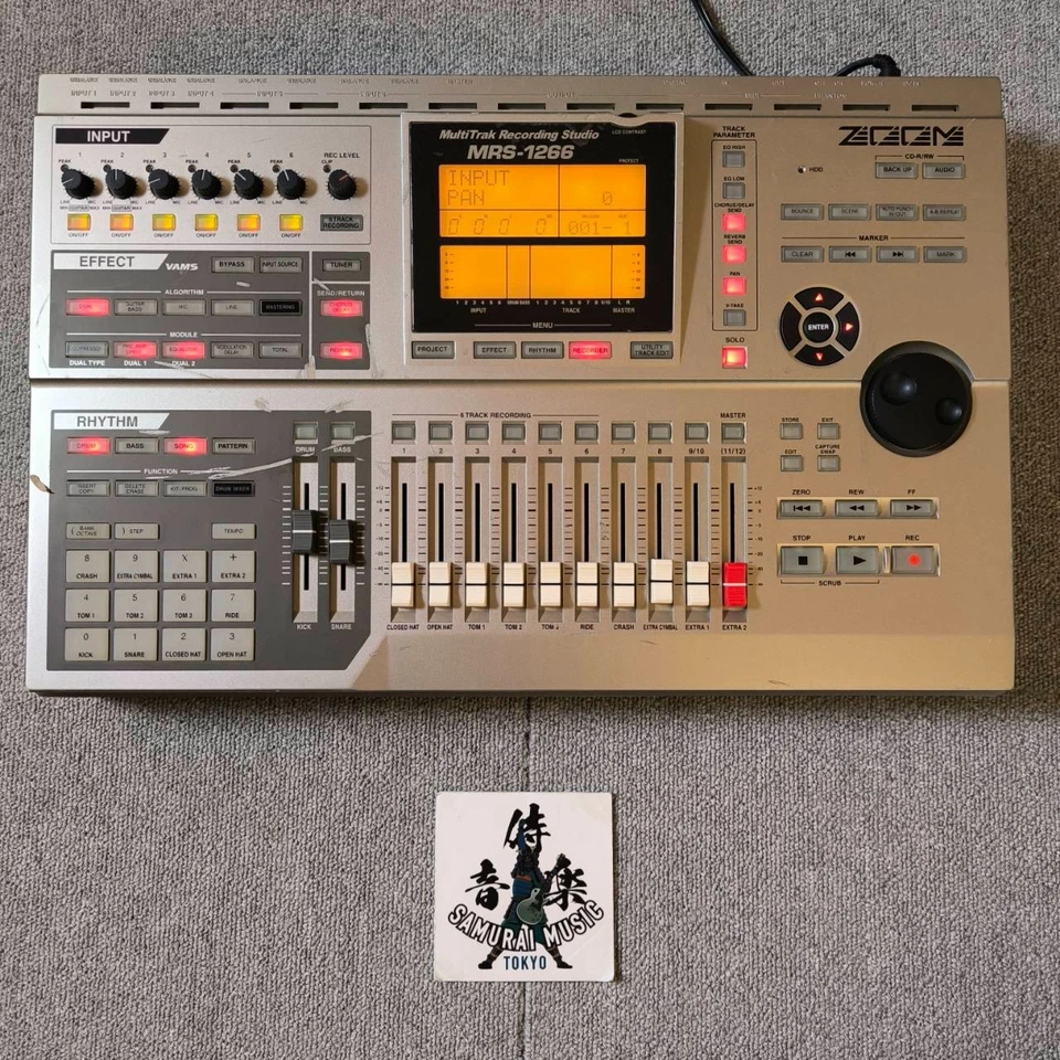 Zoom MRS-1266 Digital Multi-Track Recording StudioRecorder W/Adapter ※READ - Image 2 of 4