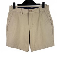 Vineyard Vines On-The-Go Performance Shorts - Tan Khaki - Mens Size 28