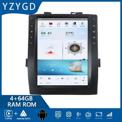 For Toyota Alphard 2015-2019 Android Car Radio Carplay 2Din Screen Receiver 64GB