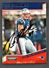 ROB GRONKOWSKI PATRIOTS SIGNED AUTOGRAPH 2018 PANINI CARD NM HOLOGRAM COA