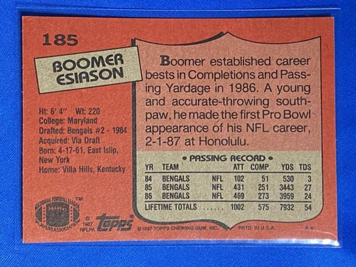 1987 Topps Football Complete Your Set You U 1-396 Pick Montana Rice Jim Kelly RC - Picture 71 of 111
