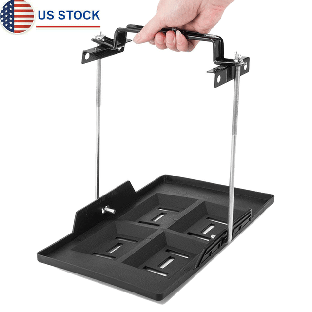 23cm Adjustable Storage Battery Tray Holder Base Hold Down Clamp For Car Marine eBay