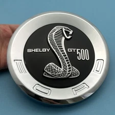 5.9Inch Tailgate SHELBY GT 500 Emblem For Mustang GT 5.0 Trunk Lid Badge Chrome