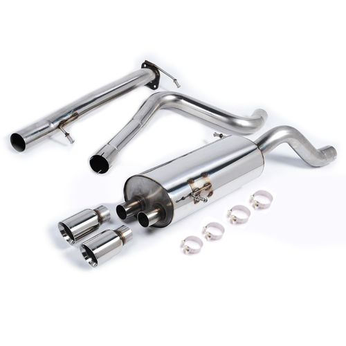 Fiesta ST180 Milltek Cat Back Exhaust Race Version ST200 MOST POPULAR SSXFD100 - Picture 4 of 6