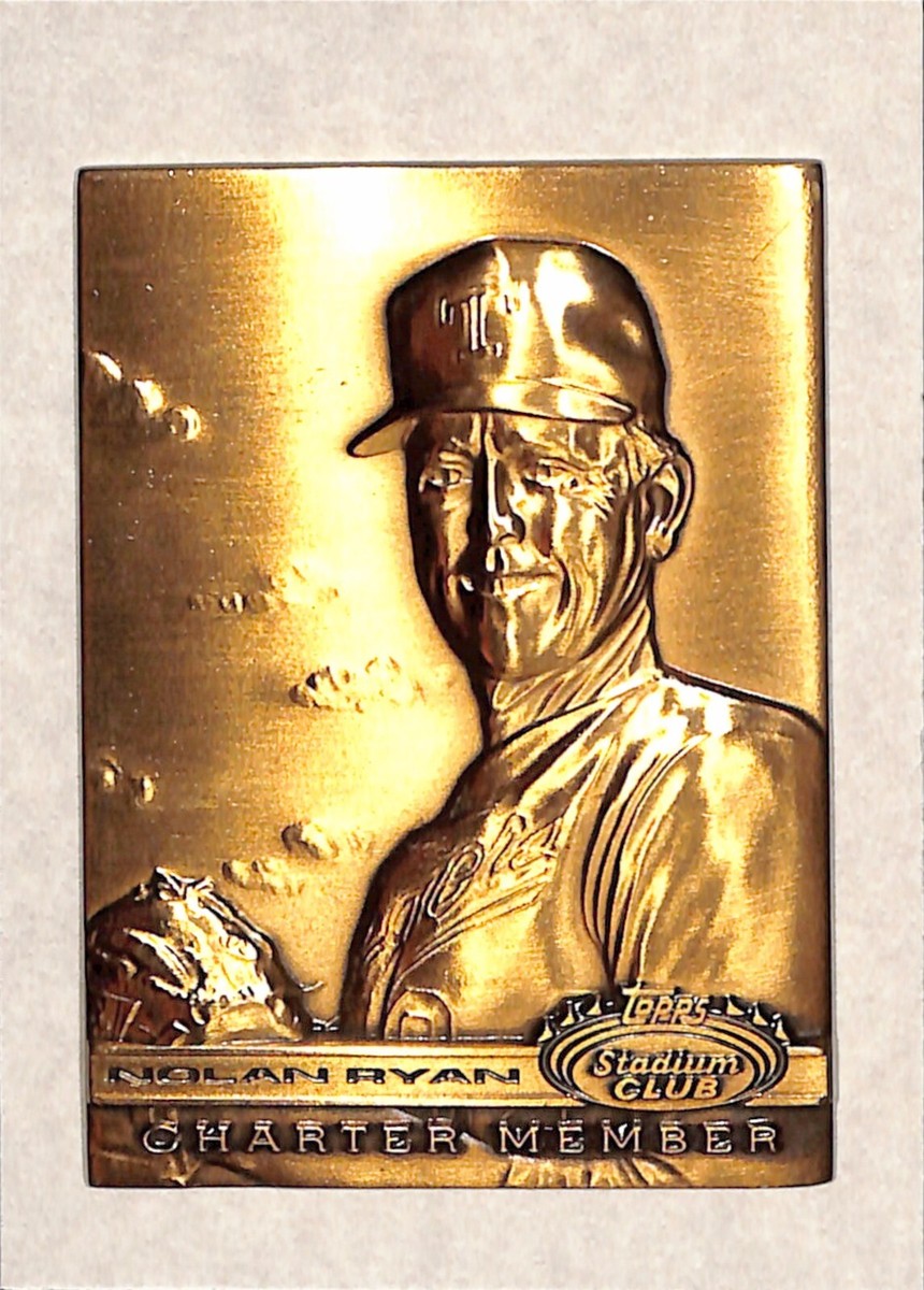 1990 Topps Stadium Club # Nolan Ryan Commemorative Gold NM | eBay