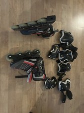 Rollerblade 07958600816 Zetrablade Inline Skates - Black