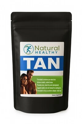 NATURAL HEALTHY 60 TANNING PILLS FAST DARK AND LAST LONGER HIGH QUALITY UK PRODUCT TAN TABLET