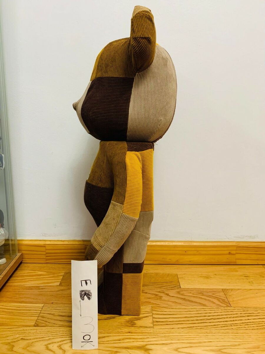 Bearbrick x atmos x Sean Wotherspoon 1000% Brown Free Bearbrick x atmos x Sean Wotherspoon 1000% Brown Free