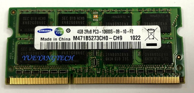 Samsung Pc3 4gb Dimm 1333 Mhz Pc3 Sdram Memory M471b5273ch0ch9 For Sale Online Ebay