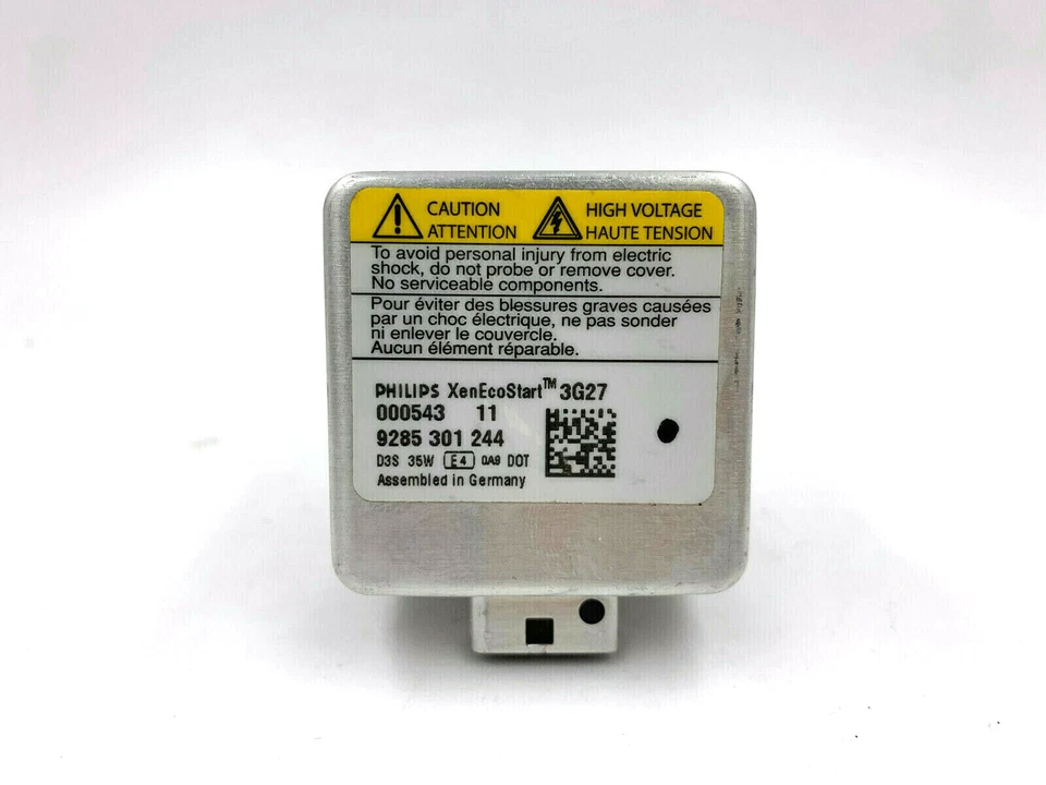 Used OEM Philips XenEcoStart D3S Xenon HID 35W Headlight Bulb 9285 301 244 - Image 2 of 2