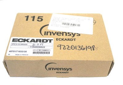 NEW ECKARDT INVENSYS AP213-1A12EOA00 PNEUMATIC INDICATOR AP2121A12EOA00