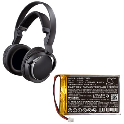 BATTERIE 1200mAh Type BP-HP1200 For Sony MDR-DS7000 MDR-RF7000 MDR
