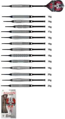 Harrows Assassin 85 % Tungsten 16g , 17g ,18 g ,20 g E - Dart, Soft Dart NEU
