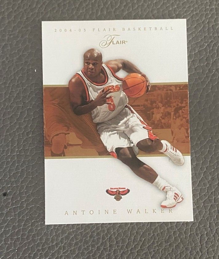 2004-05 Flair Basketball #46 Antoine Walker - Hawks