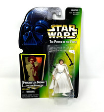 STAR WARS Princess Leia Organa POTF Action Figure Laser Pistol Rifle 1997 Kenner