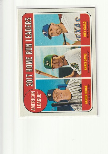 Topps Heritage Baseball 2018 - ¡Elige tus tarjetas completa tu conjunto! - Imagen 2 de 33
