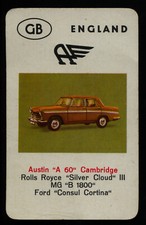 Austin A 60 Cambridge Kwartet card/Quartet card/Spielkarte Trading Card