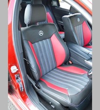 Mercedes E-Klasse W212 AMG Ma&szlig;geschneiderte Lederlook Gepolsterte Autositzbez&uuml;ge